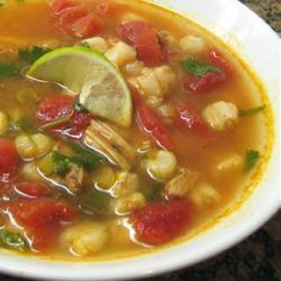Lime and Cilantro Chicken Soup