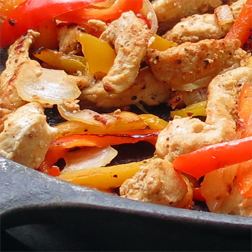 Lime Chicken Fajitas