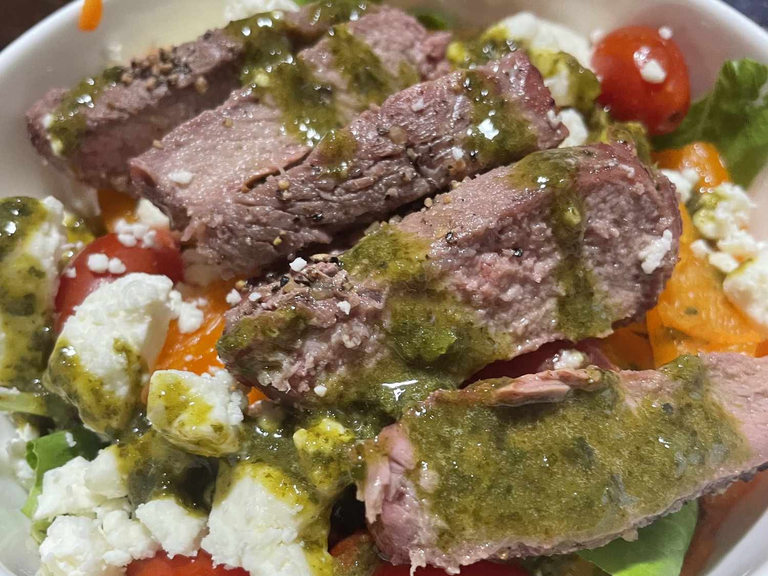 Lime Steak Salad