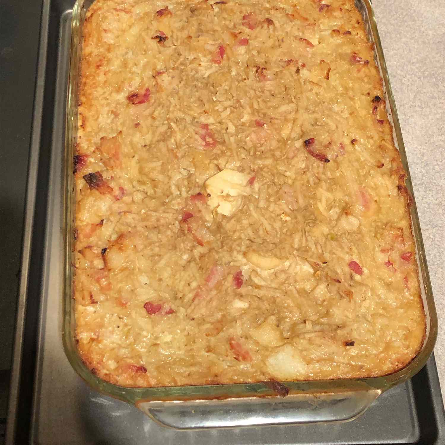 Lithuanian Potato Bake