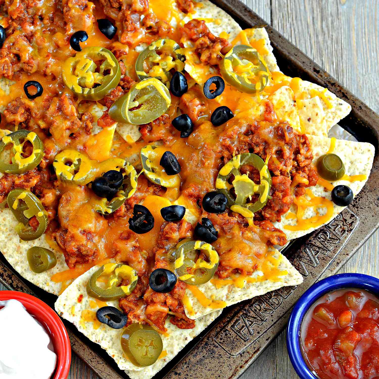 Loaded Sheet Pan Nachos