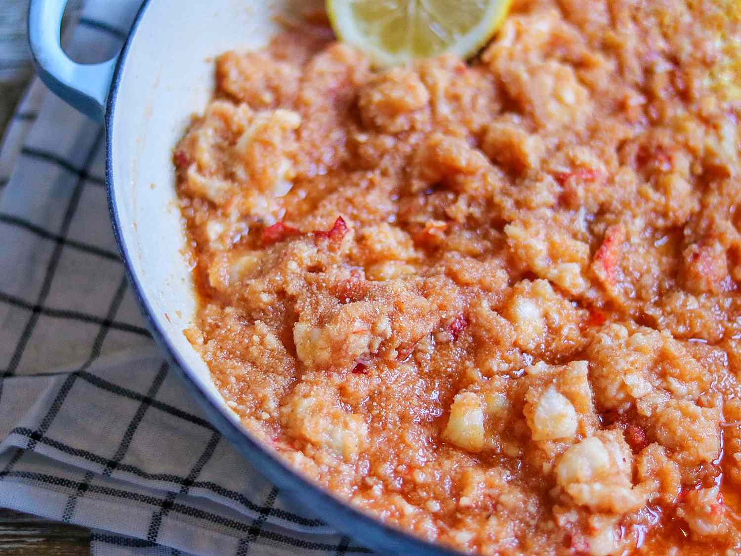 Lobster Scampi with Parmesan