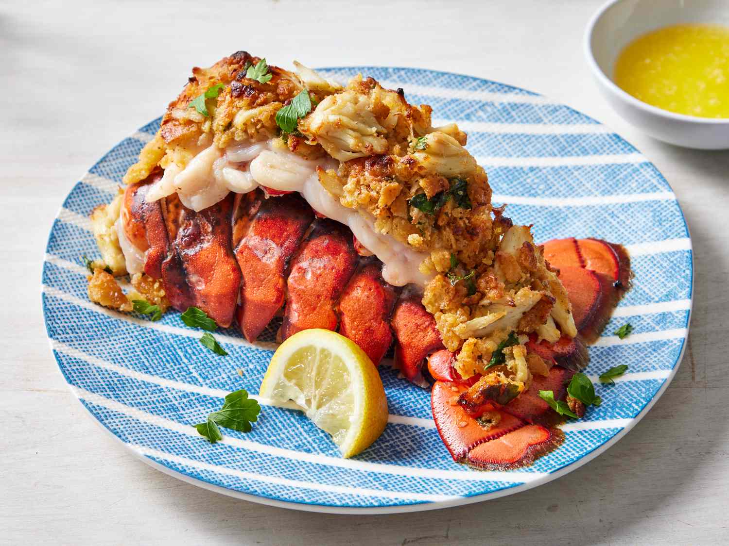 Lobster Tail with Crab Stuffing