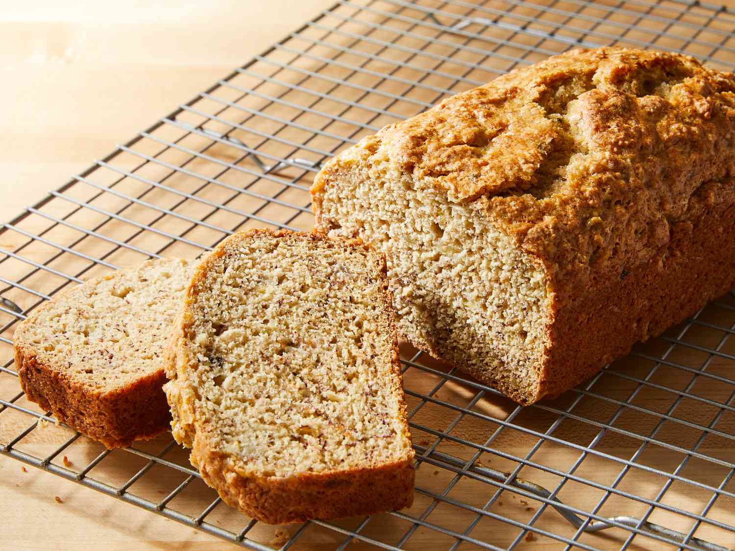 Low-Fat Almost No Fat Banana Bread