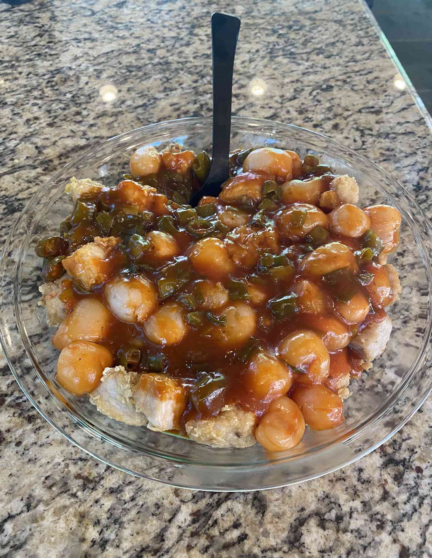Lychee Sweet and Sour Pork