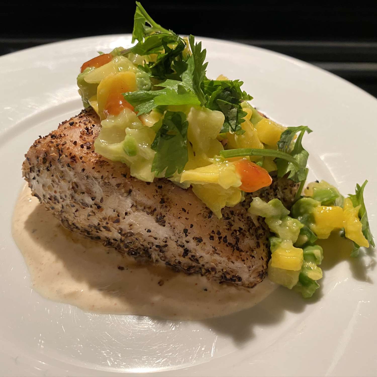 Mahi Mahi Tacos with Ginger-Lime Dressing
