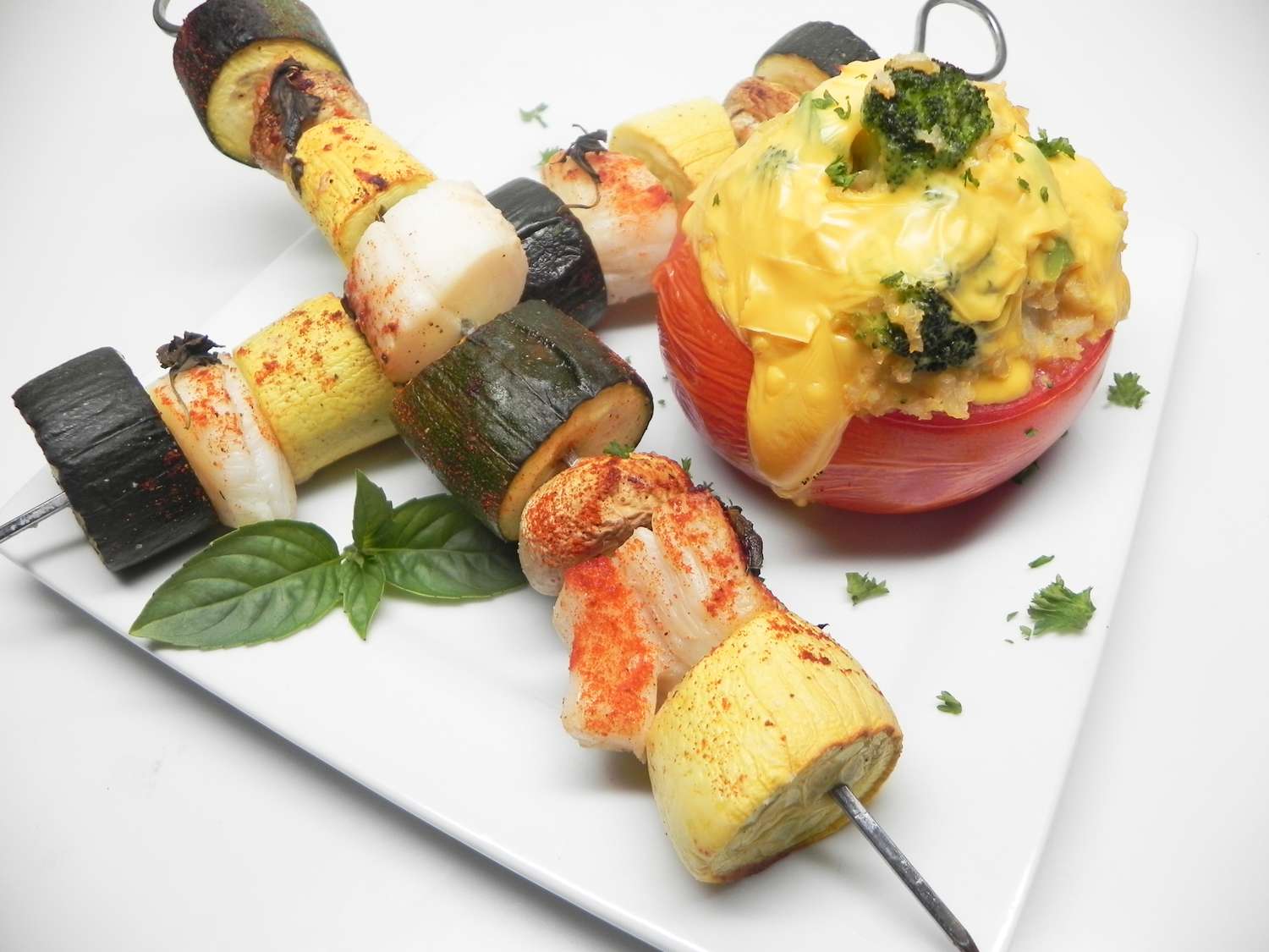 Mamita's Mojito Scallop Kabobs