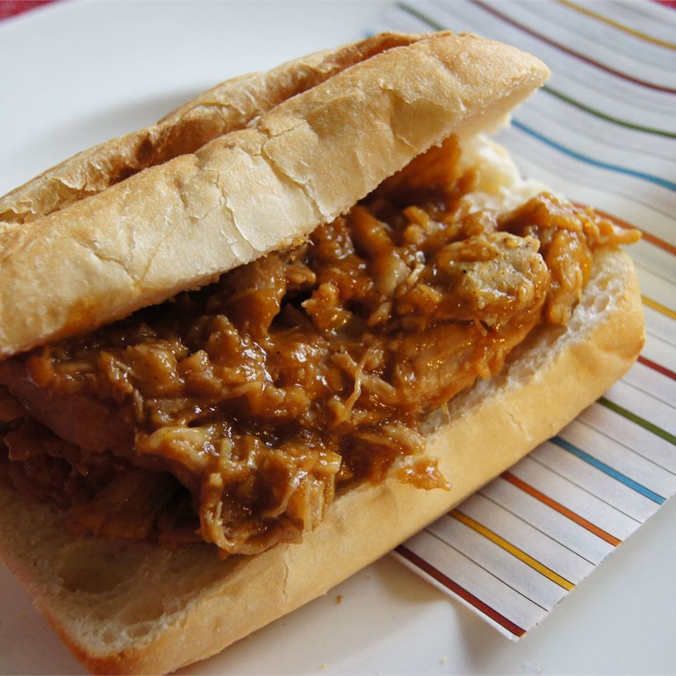 Mango Bourbon Pulled Pork
