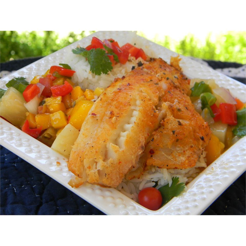Mango Salsa Tilapia Fillets