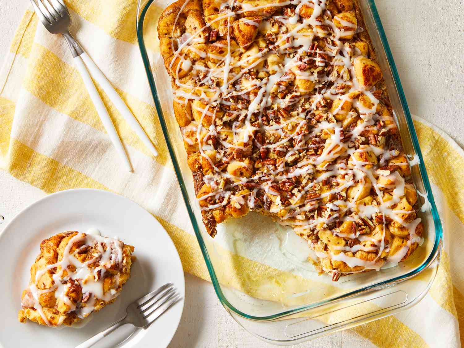 Maple Cinnamon Roll Casserole