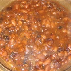 Maple Ginger Baked Beans