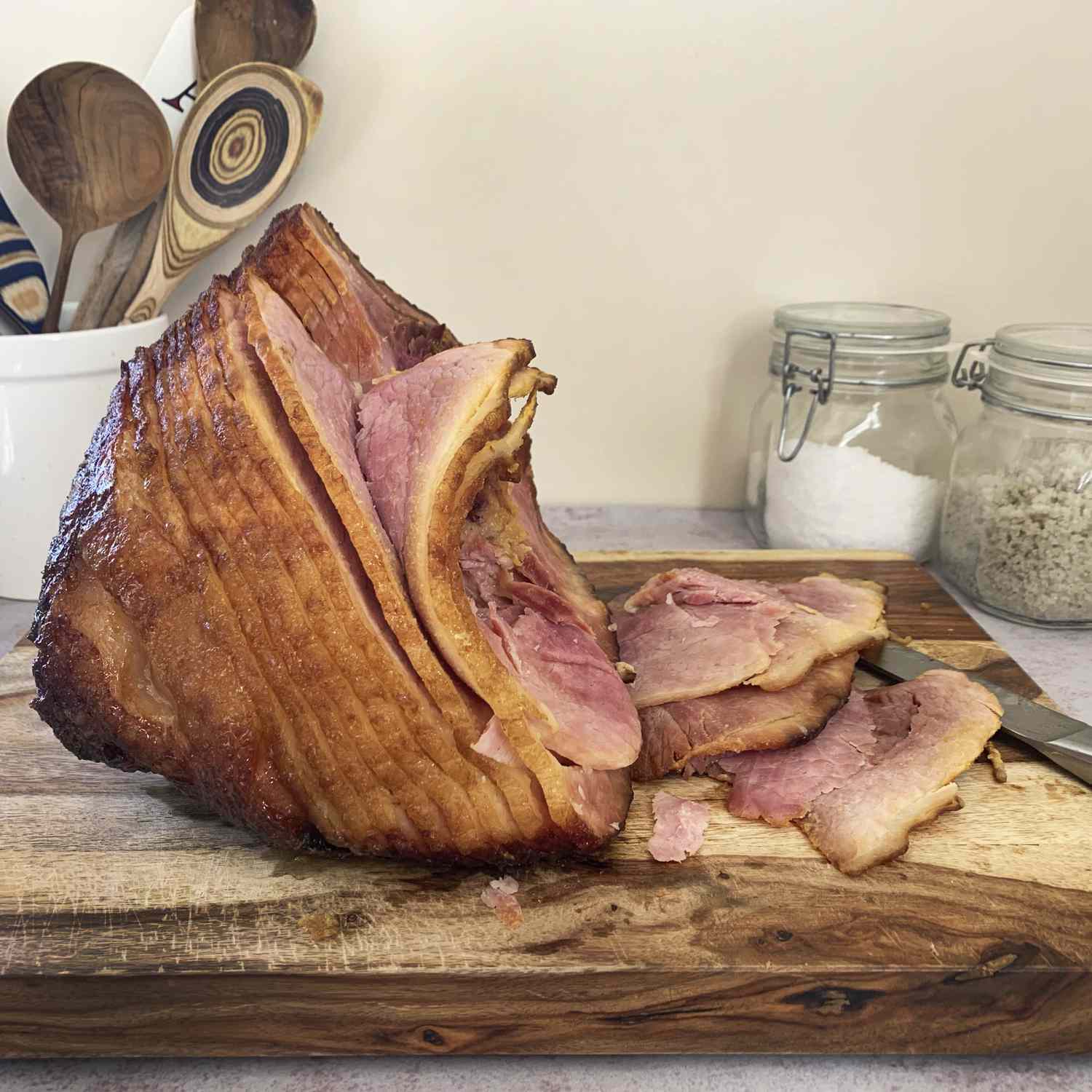 Maple Glazed Roasted Ham