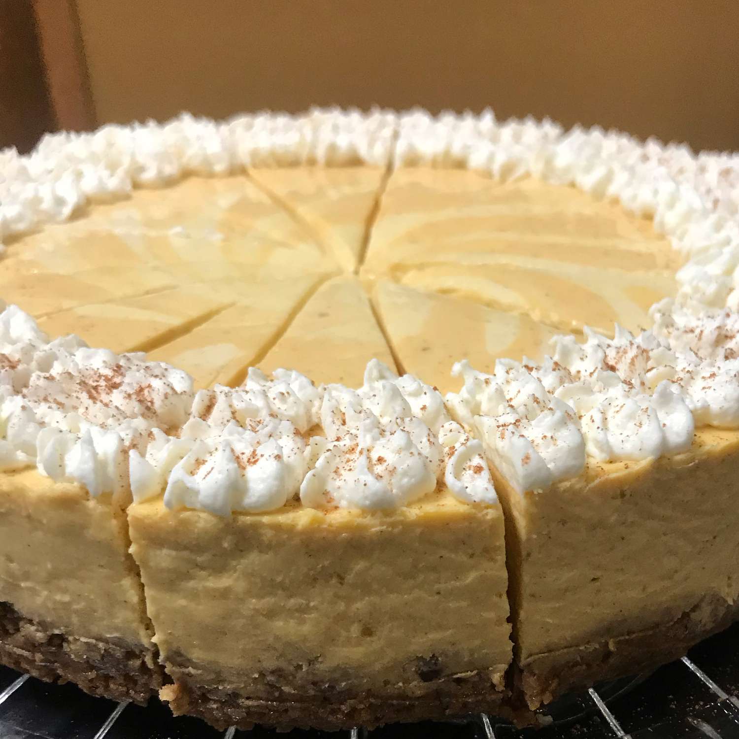 Marbled Pumpkin Cheesecake