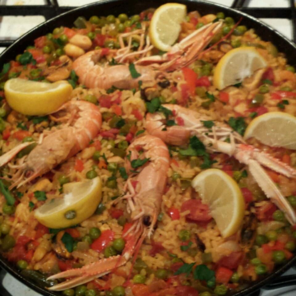 Maria's Seafood Paella
