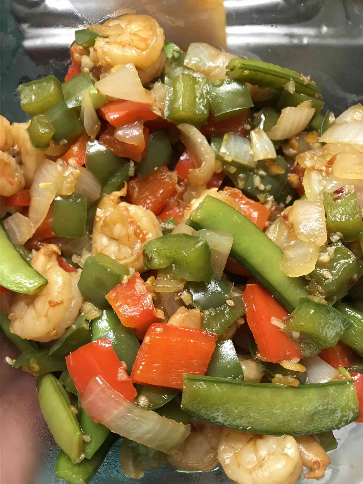 Marinated Shrimp Rice Bowl