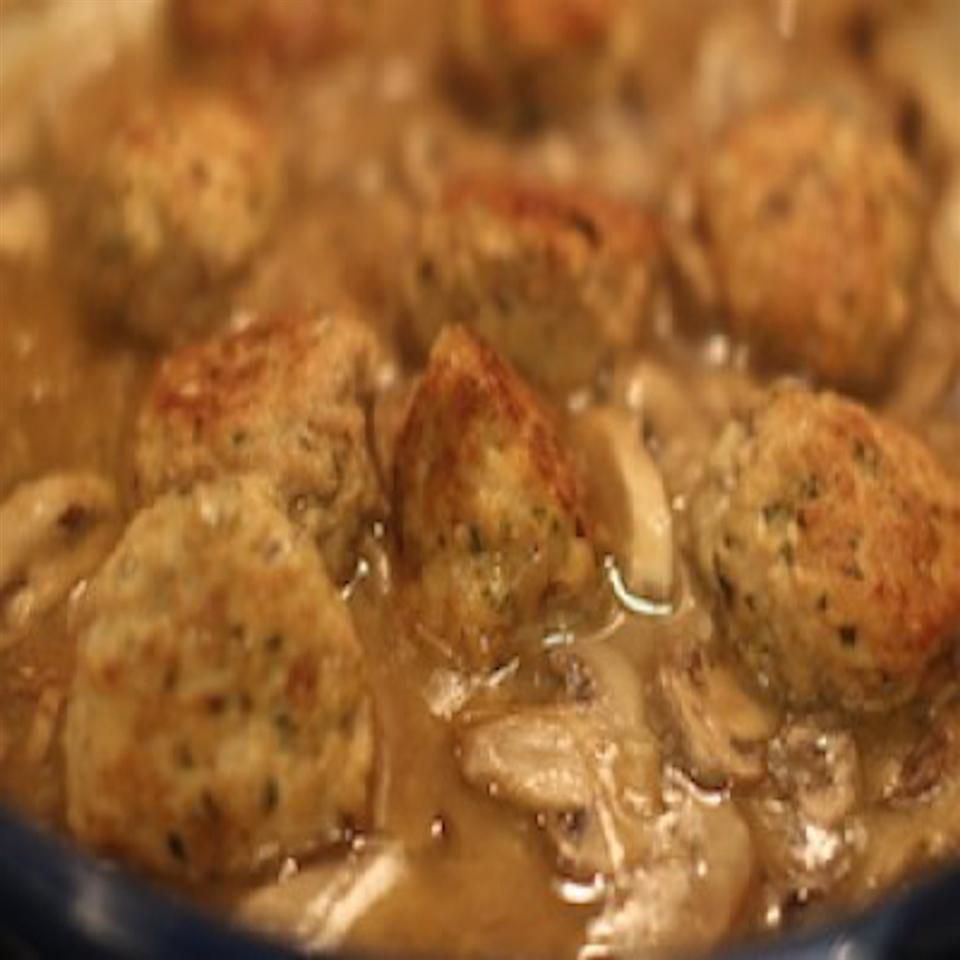 Marsala Chicken Meatballs