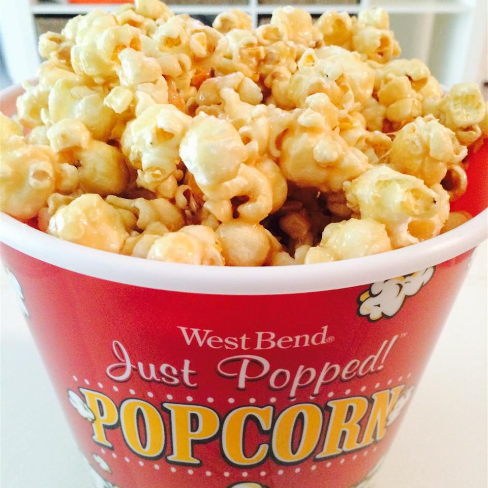 Marshmallow Caramel Popcorn