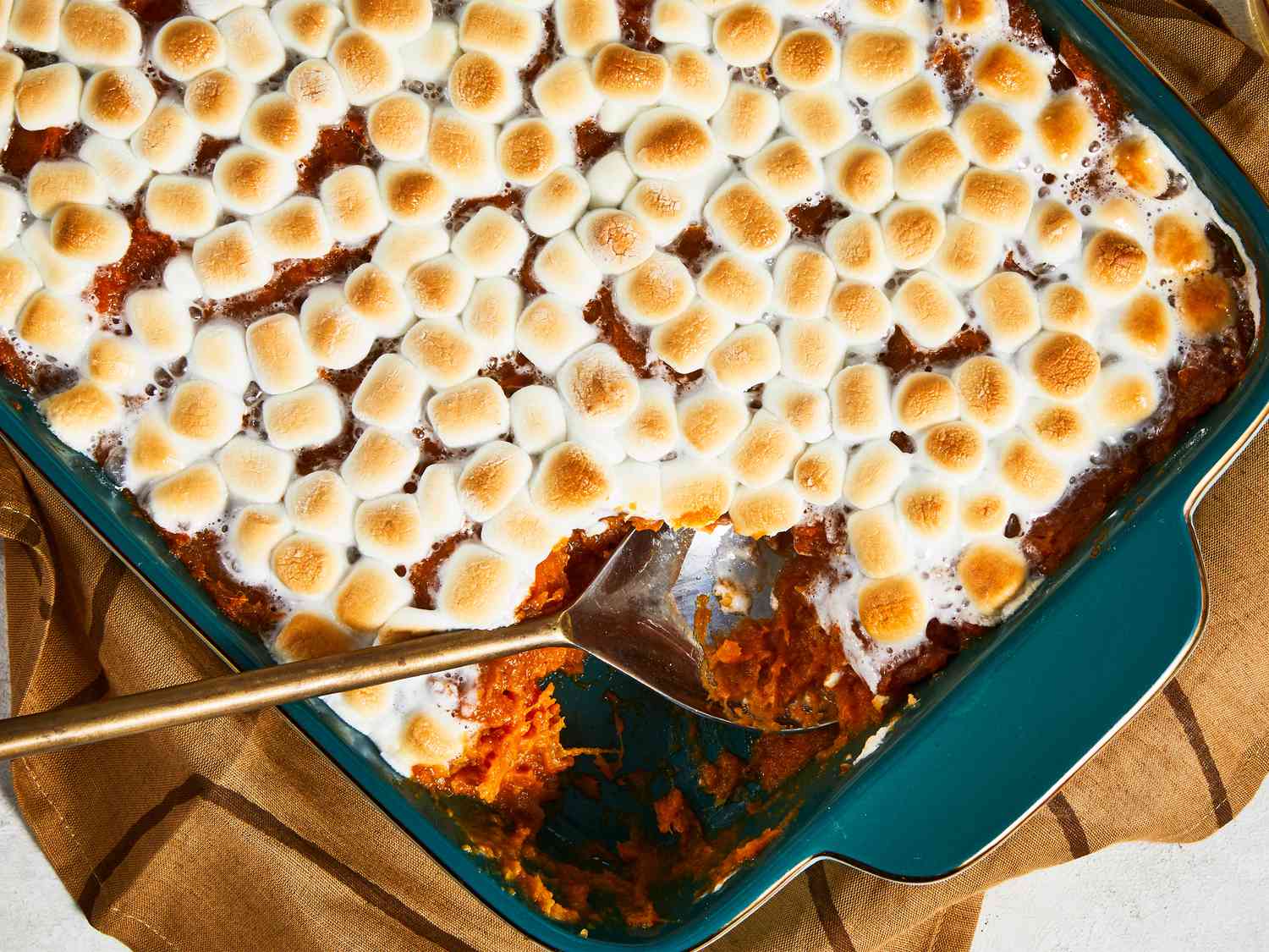 Marshmallow Glazed Sweet Potatoes
