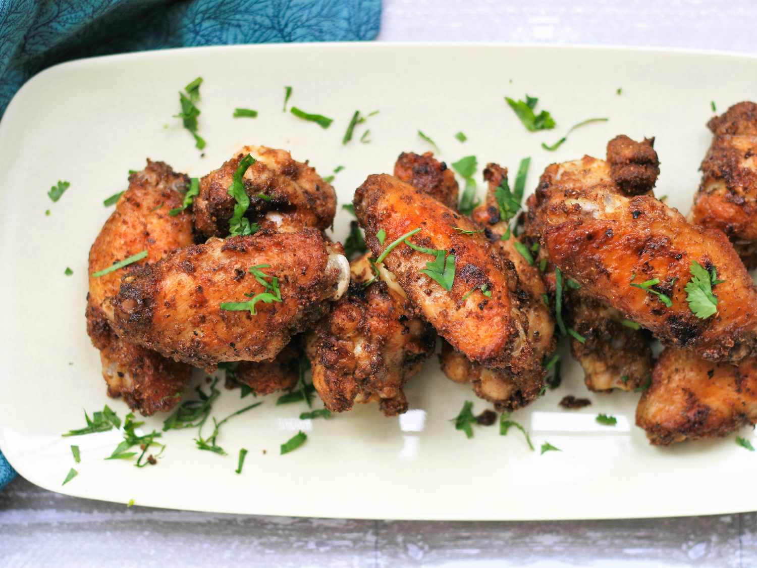 Masala Marinated Chicken Wings