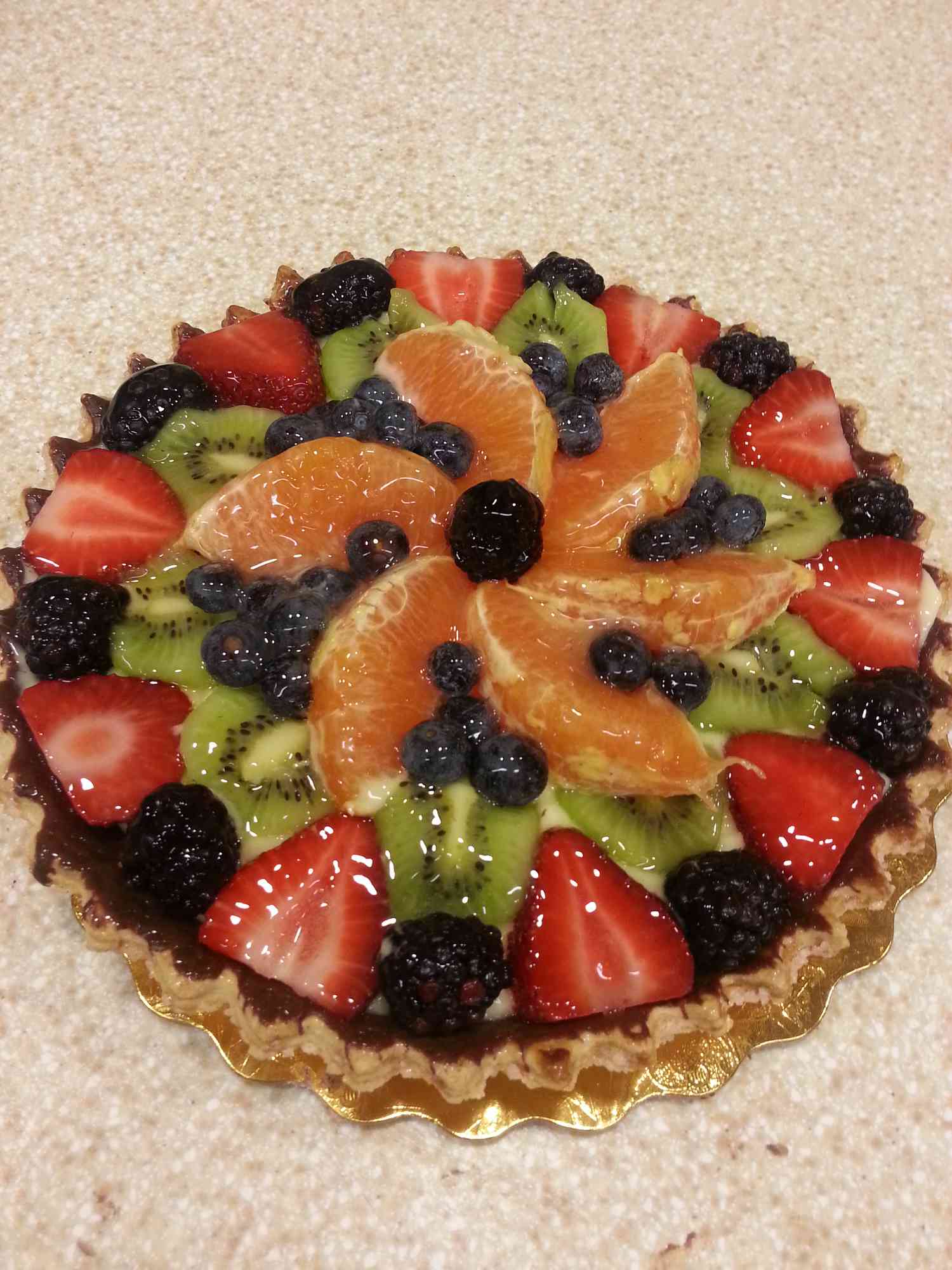 Mascarpone Fruit Tart