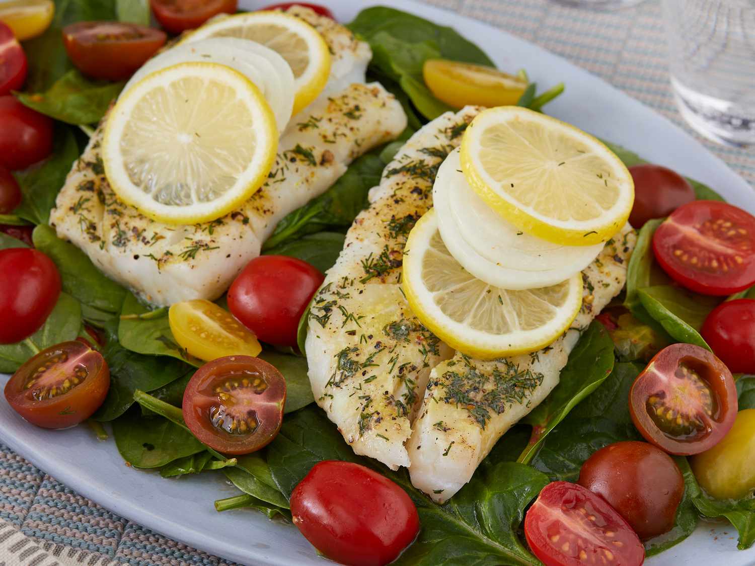 Mediterranean Baked Rockfish