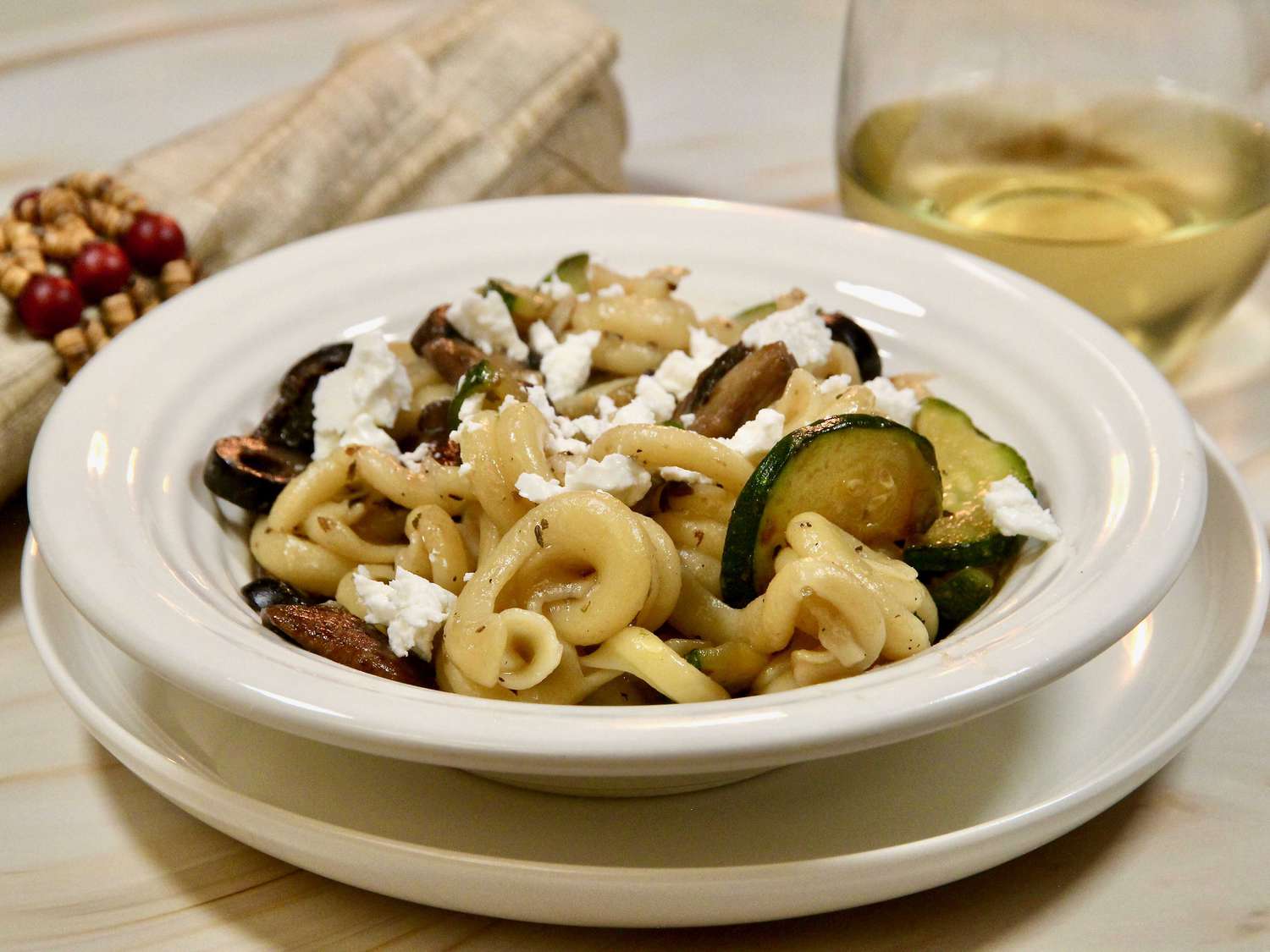 Mediterranean Feta Pasta