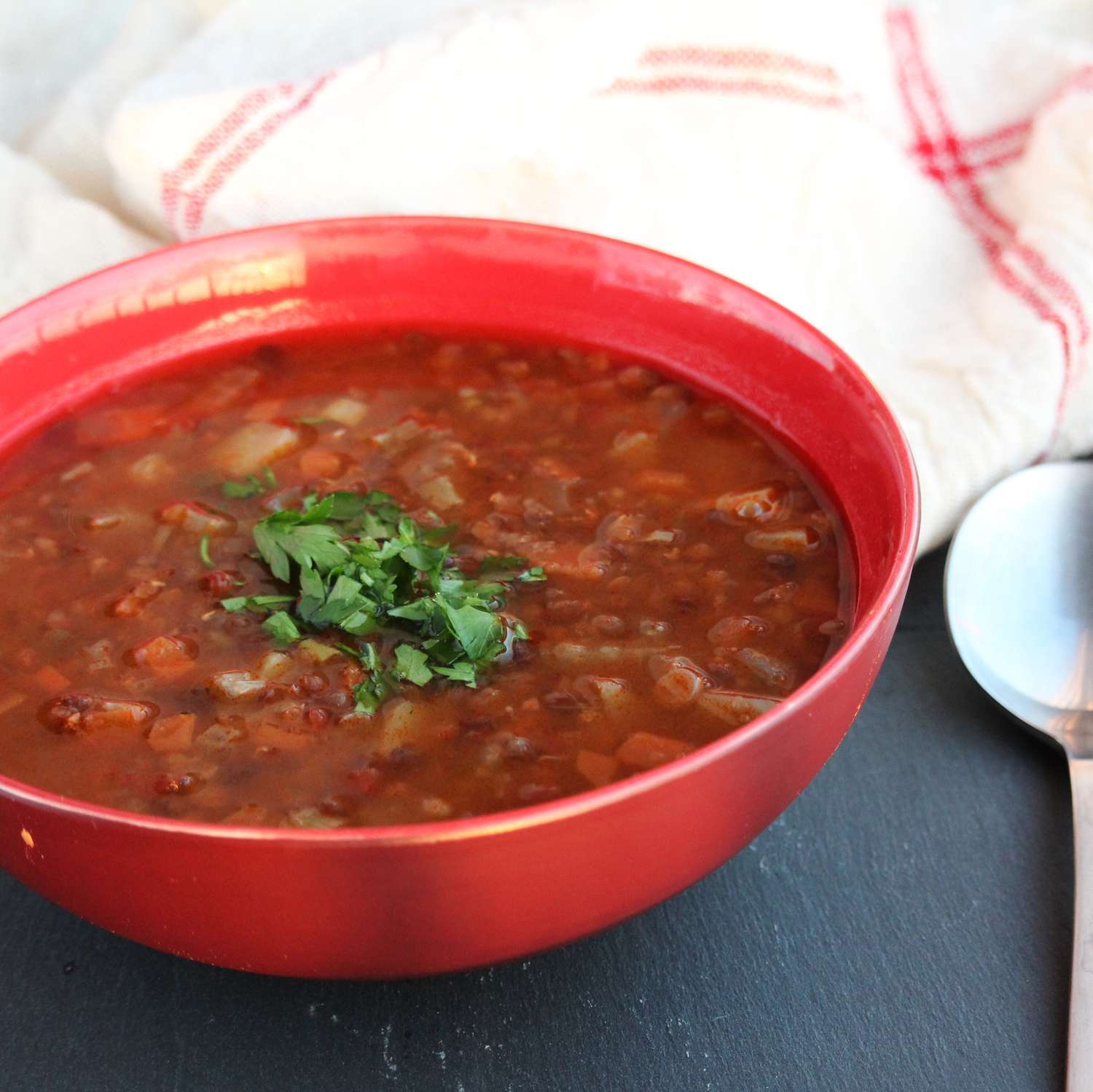Mediterranean Lentil Soup