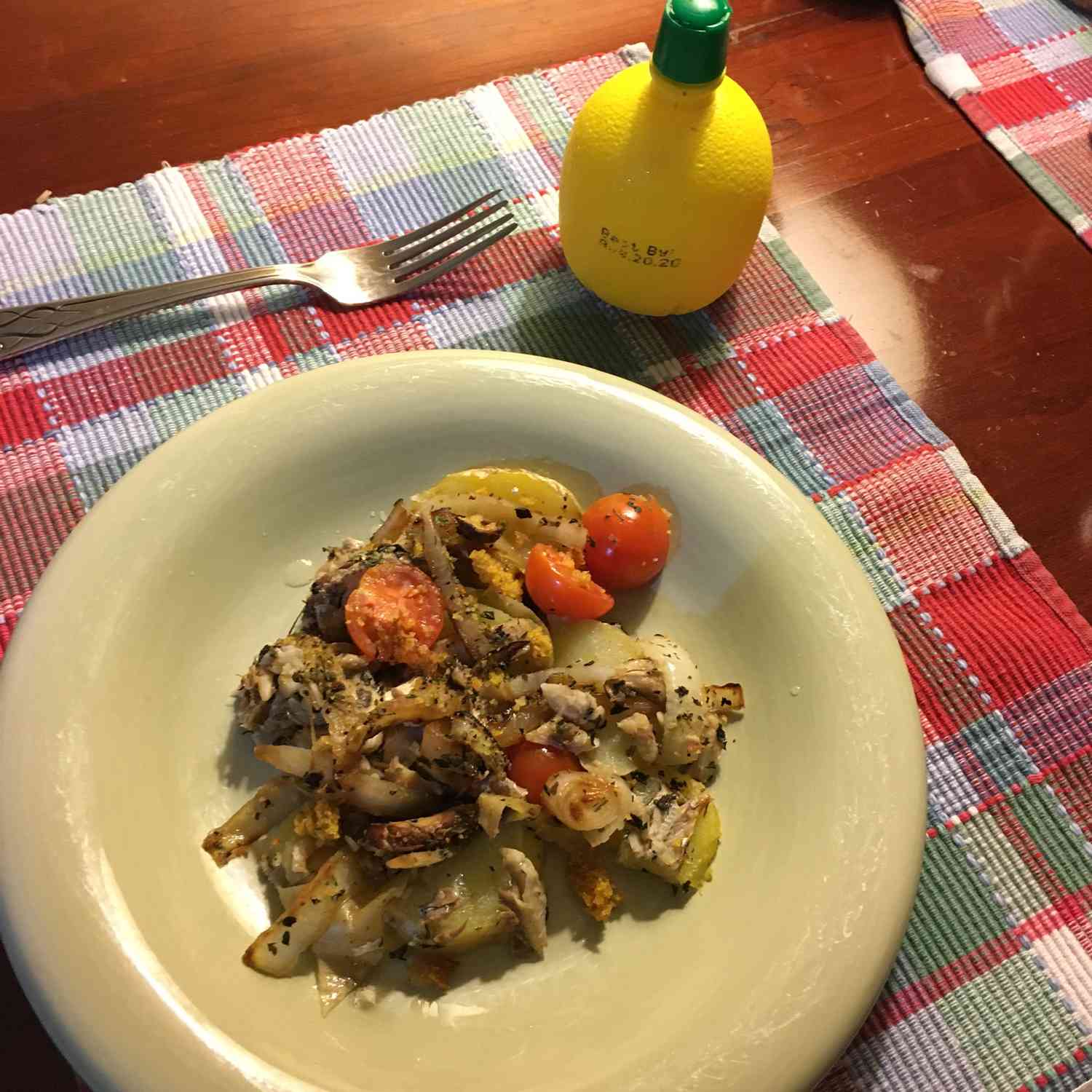 Mediterranean Potato Casserole