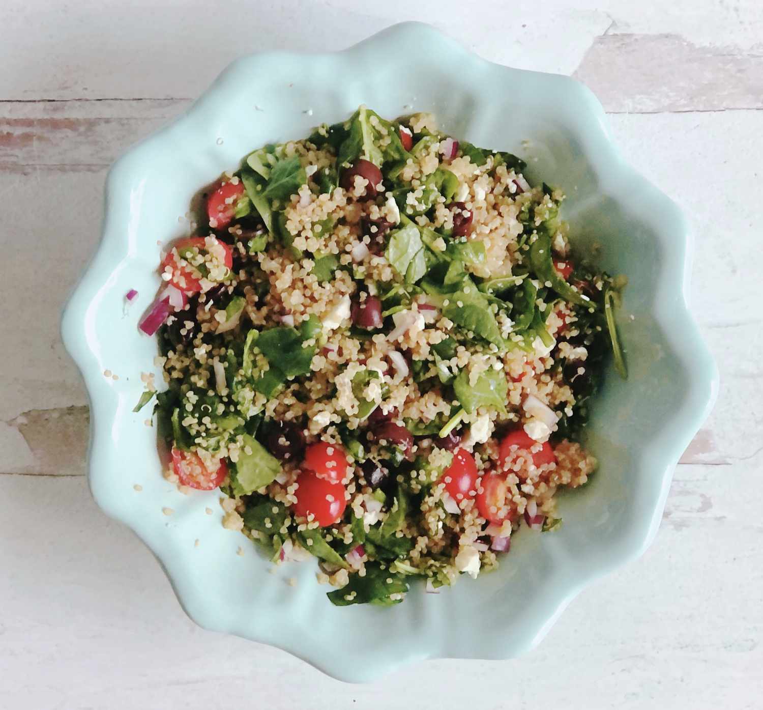 Mediterranean Quinoa Bowl