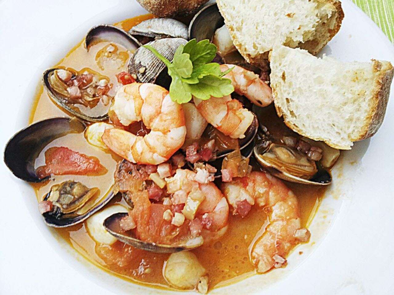 Mediterranean Seafood Soup
