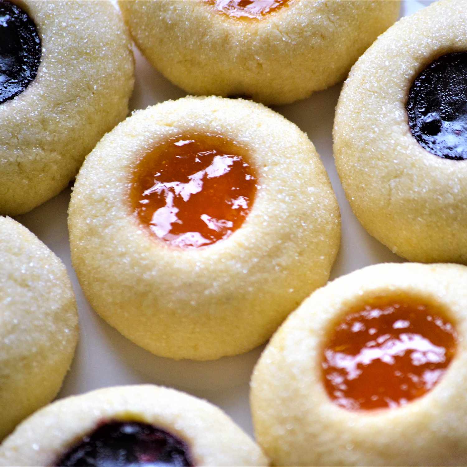Melt-in-Your-Mouth Thumbprint Cookies