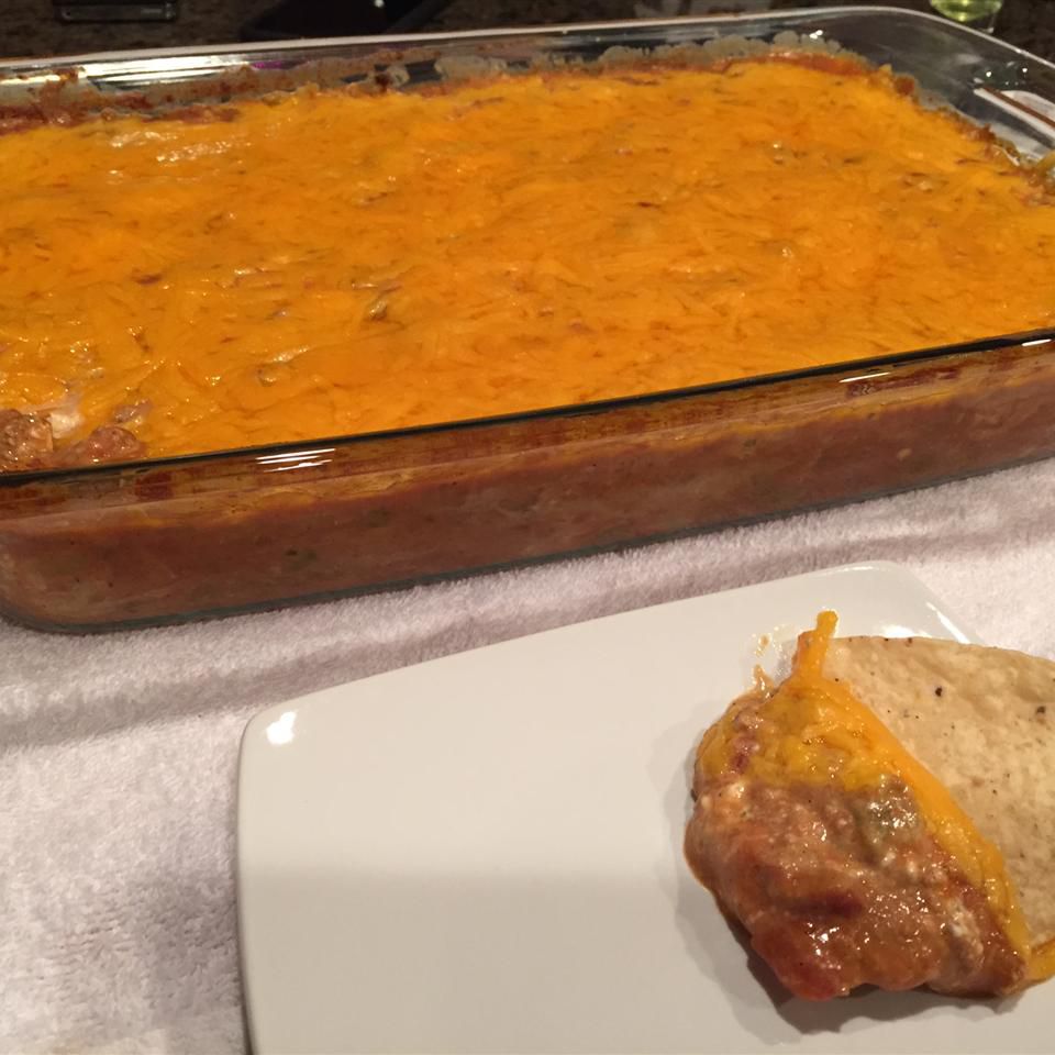 Mexican Beef and Cheese Dip