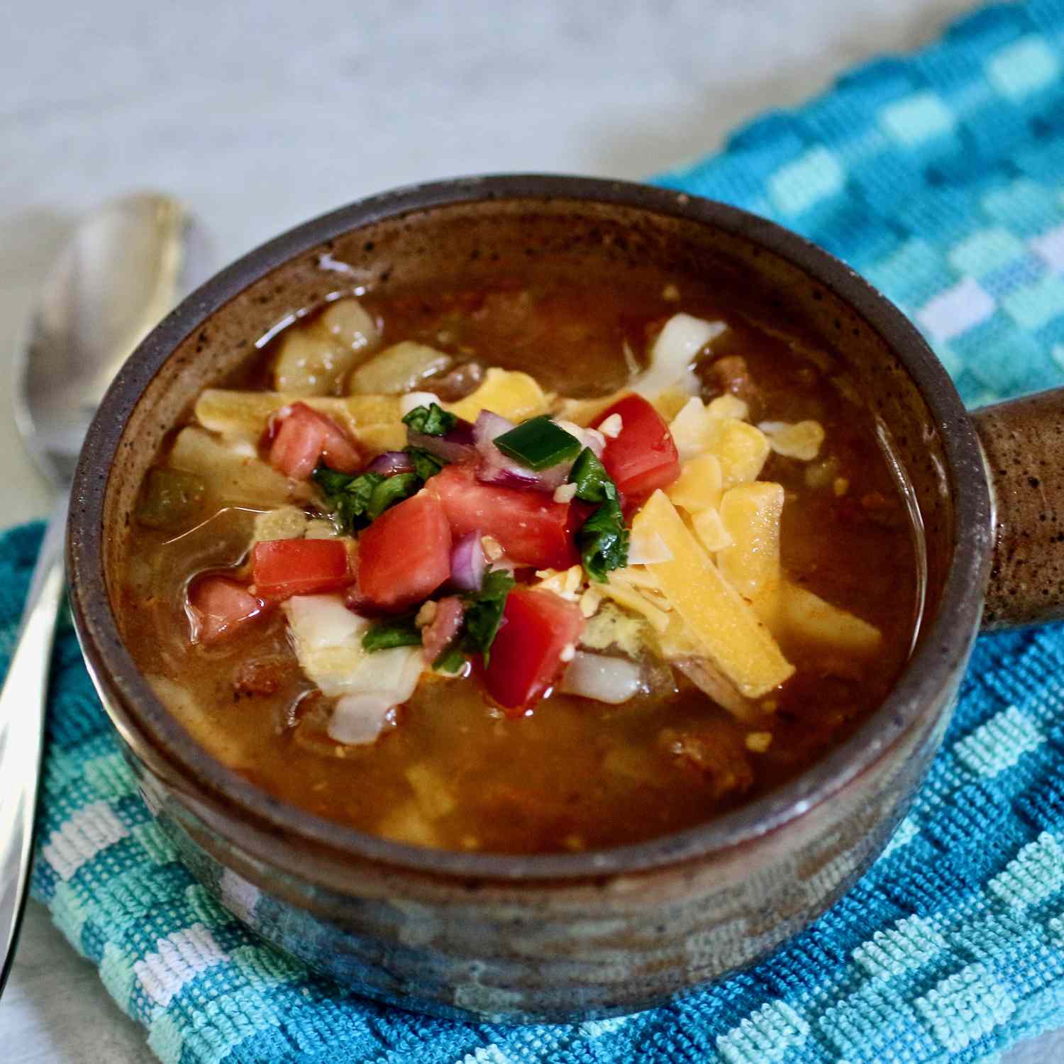 Mexican Beef Caldillo in Instant Pot