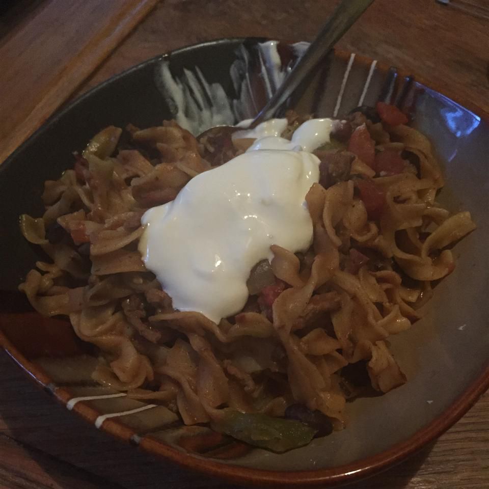 Mexican Beef Noodles