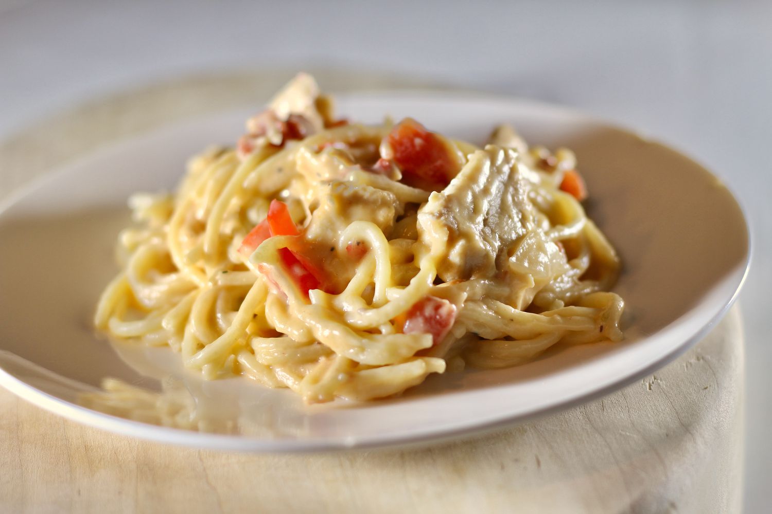 Mexican Chicken Spaghetti