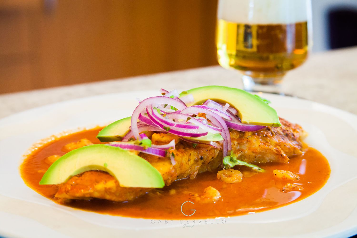 Mexican Fish in Achiote Sauce
