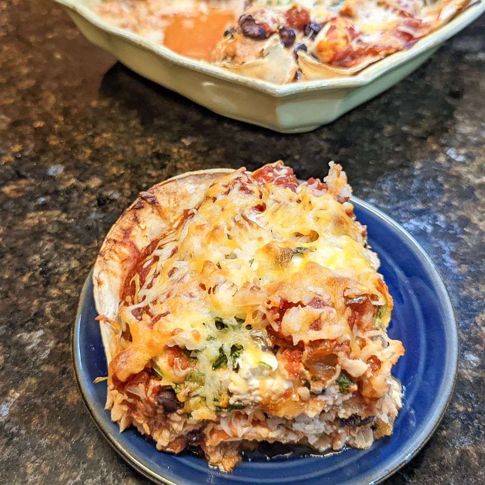 Mexican Pulled Pork Casserole