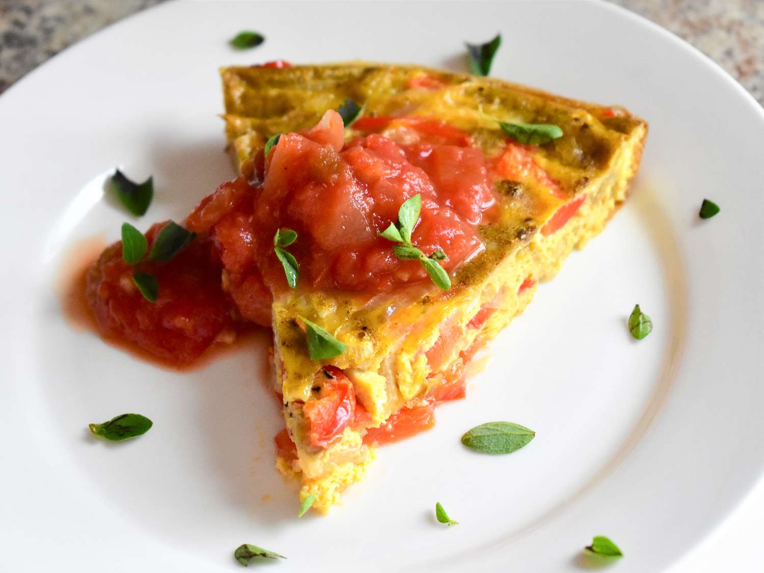 Mexican Scrambled Frittata