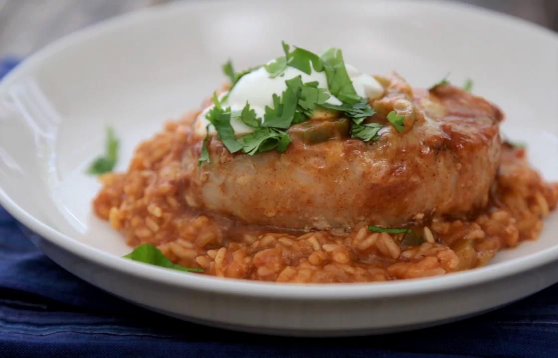 Mexican-Style Pork Chops