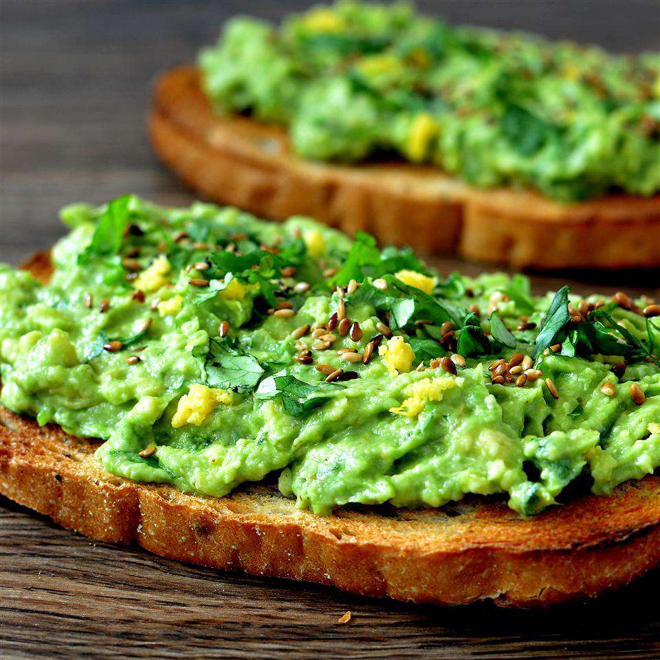 Meyer Lemon Avocado Toast with Chia Seeds