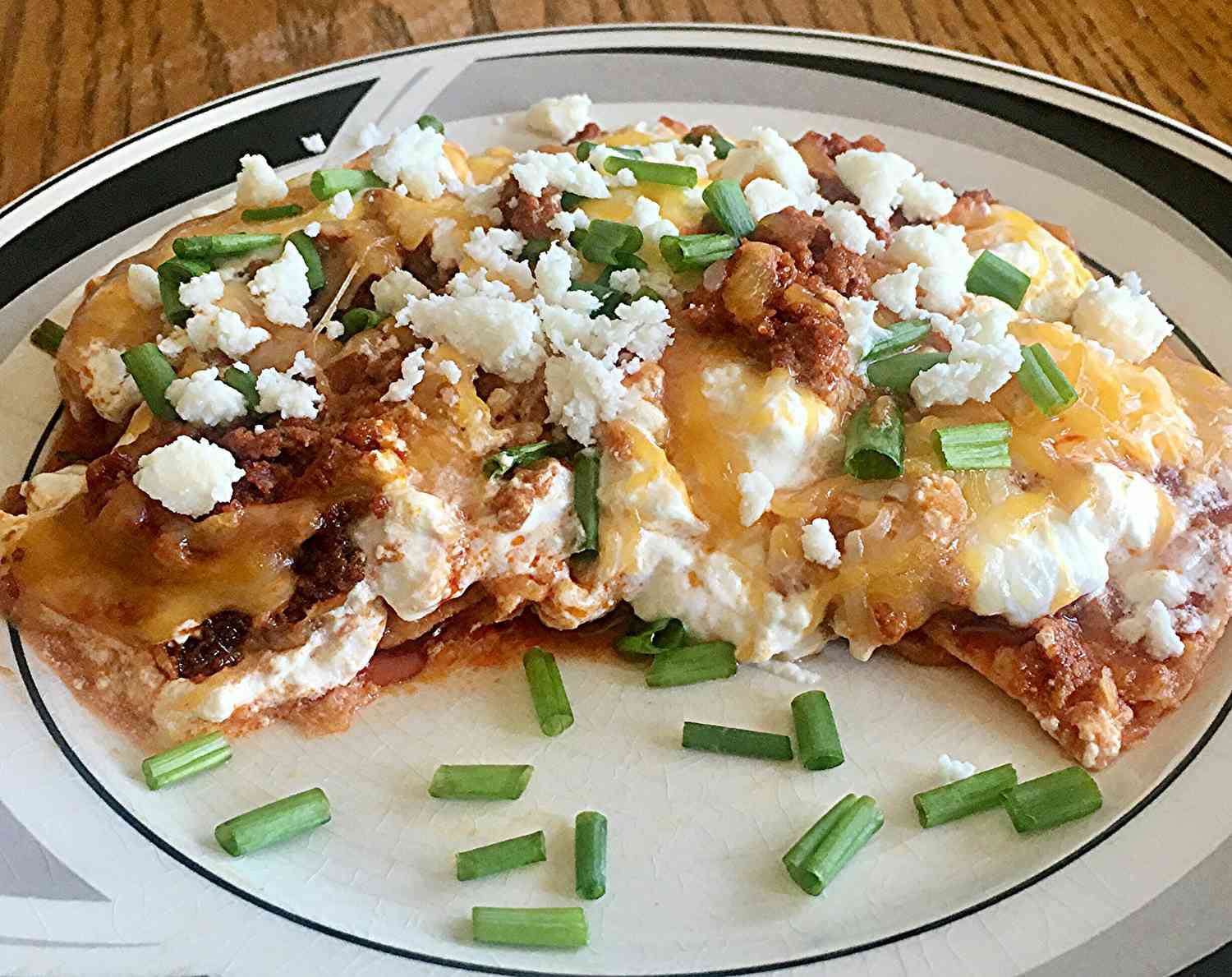 Microwave Chilaquiles