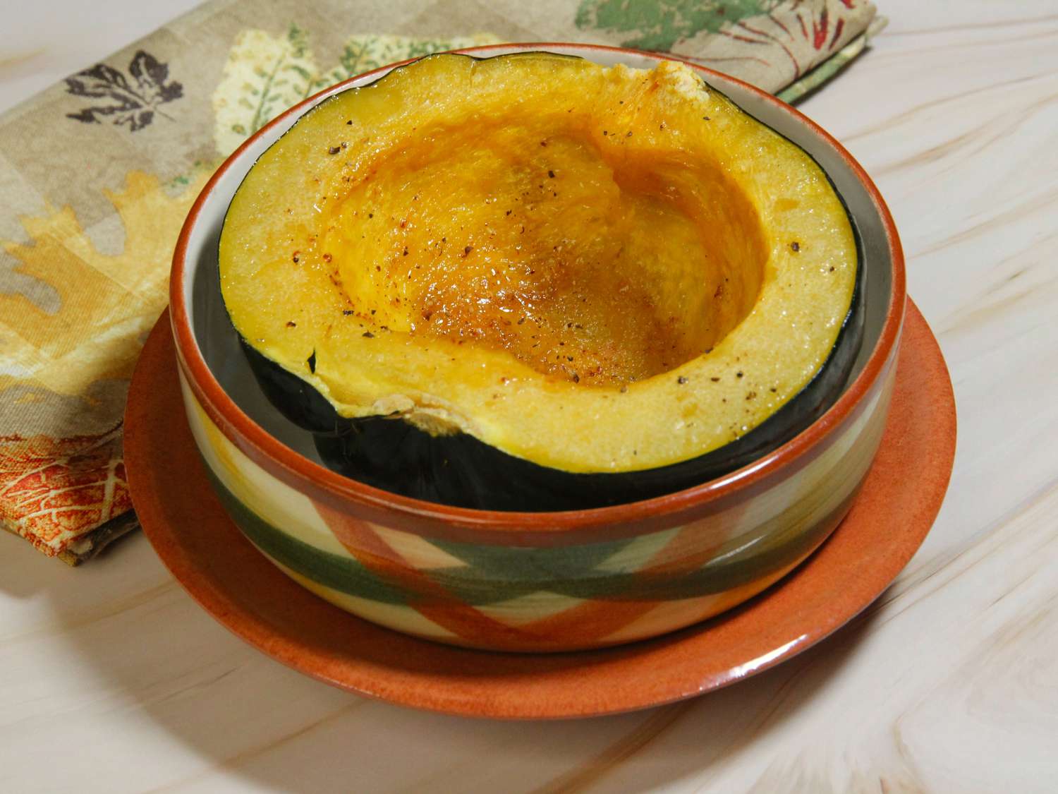 Microwaved Acorn Squash