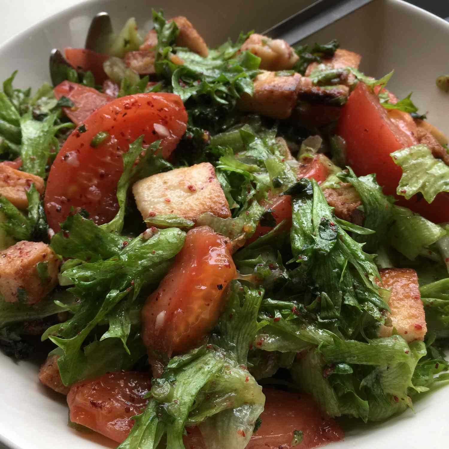 Middle Eastern Pita Salad