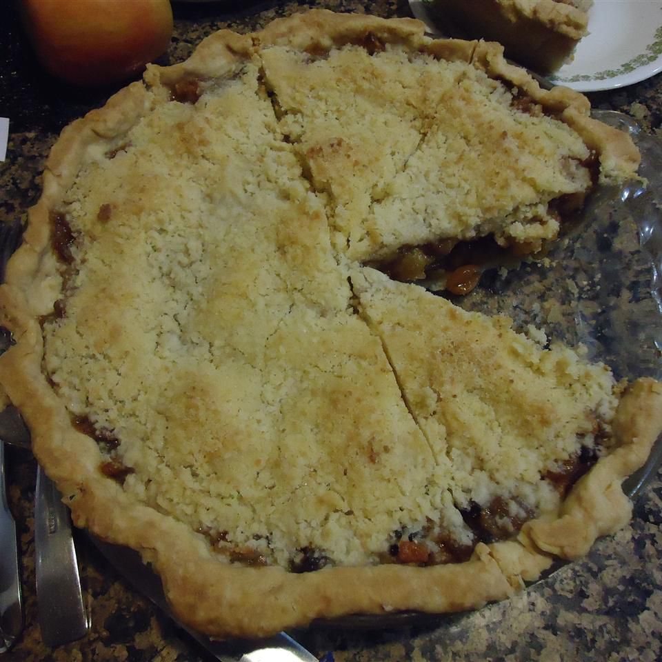 Mince Pie with Crumbly Topping