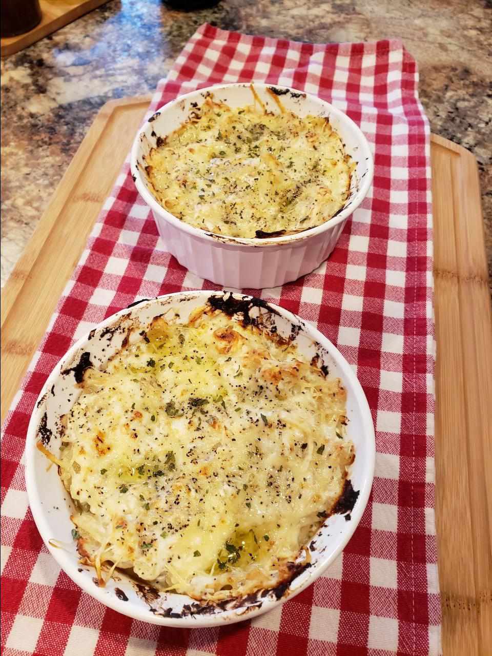 Mini Cacio e Pepe Lasagnas