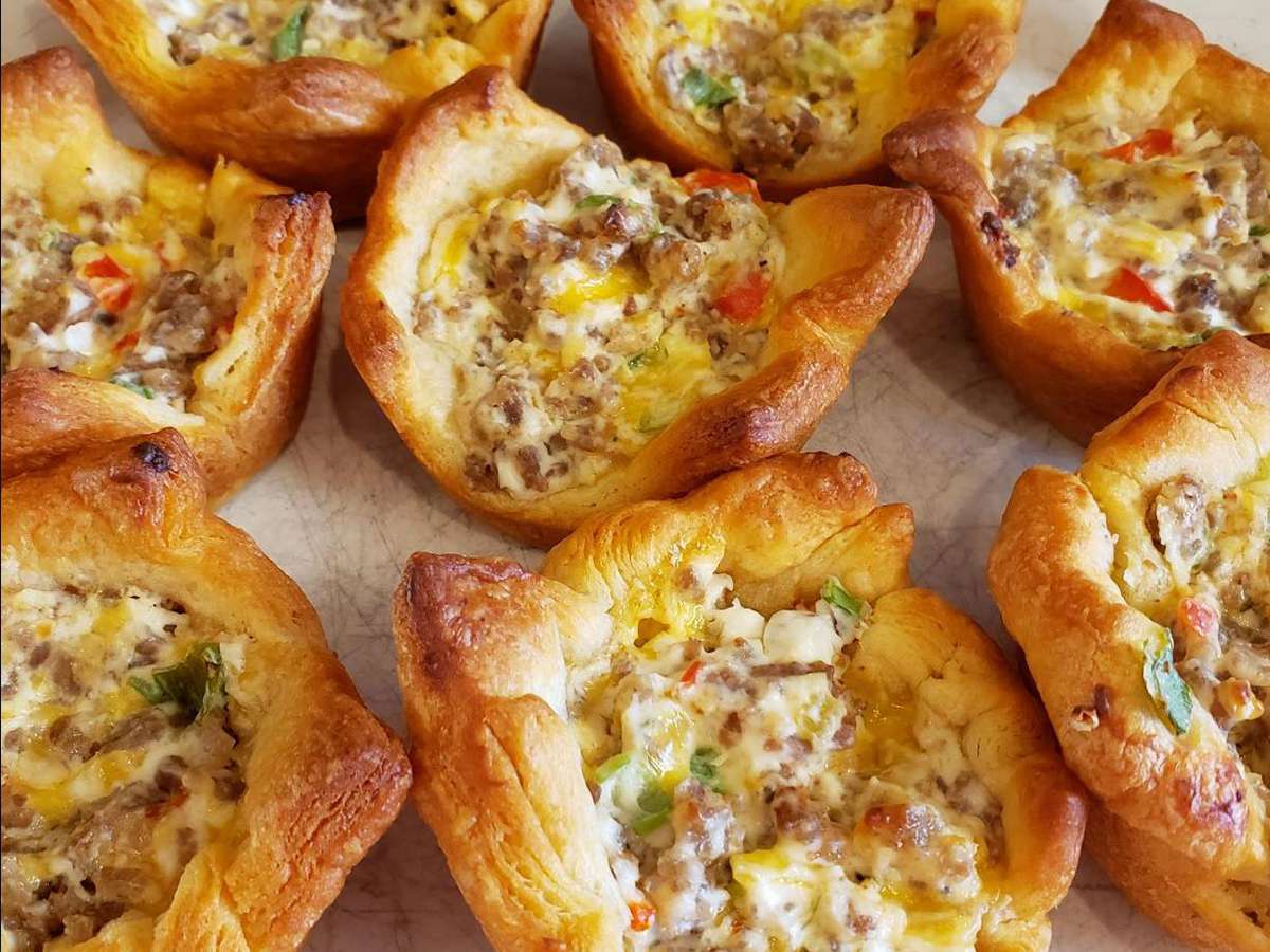 Mini Sausage and Cream Cheese Bites