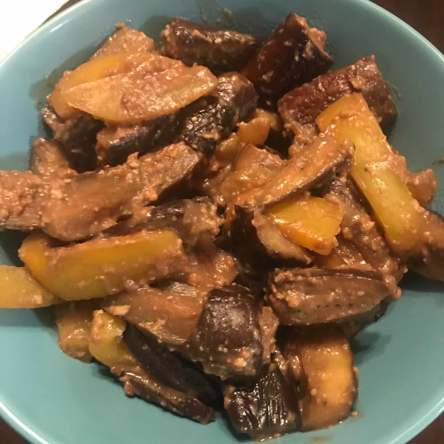 Miso Sesame Eggplant