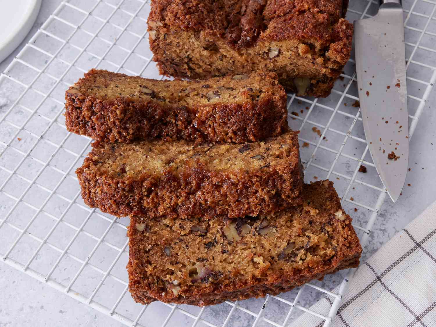Moist and Nutty Banana Bread