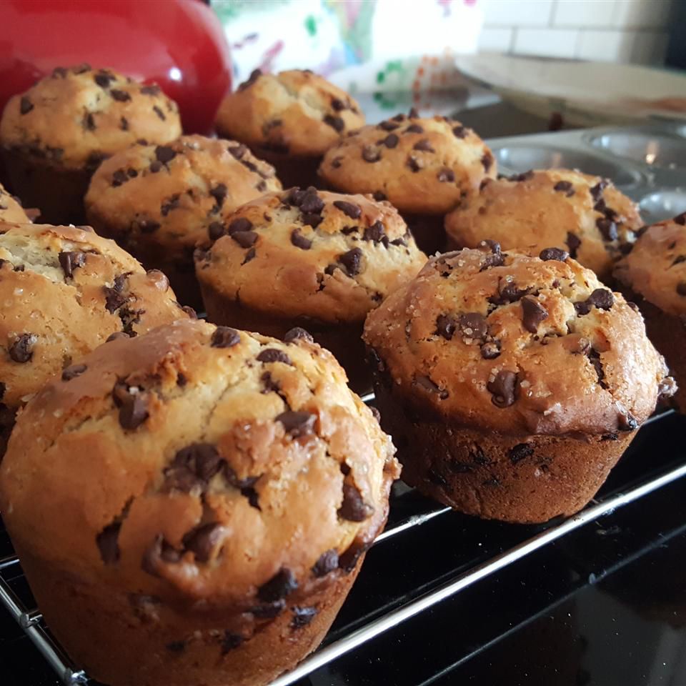 Moist Chocolate Chip Breakfast Muffins