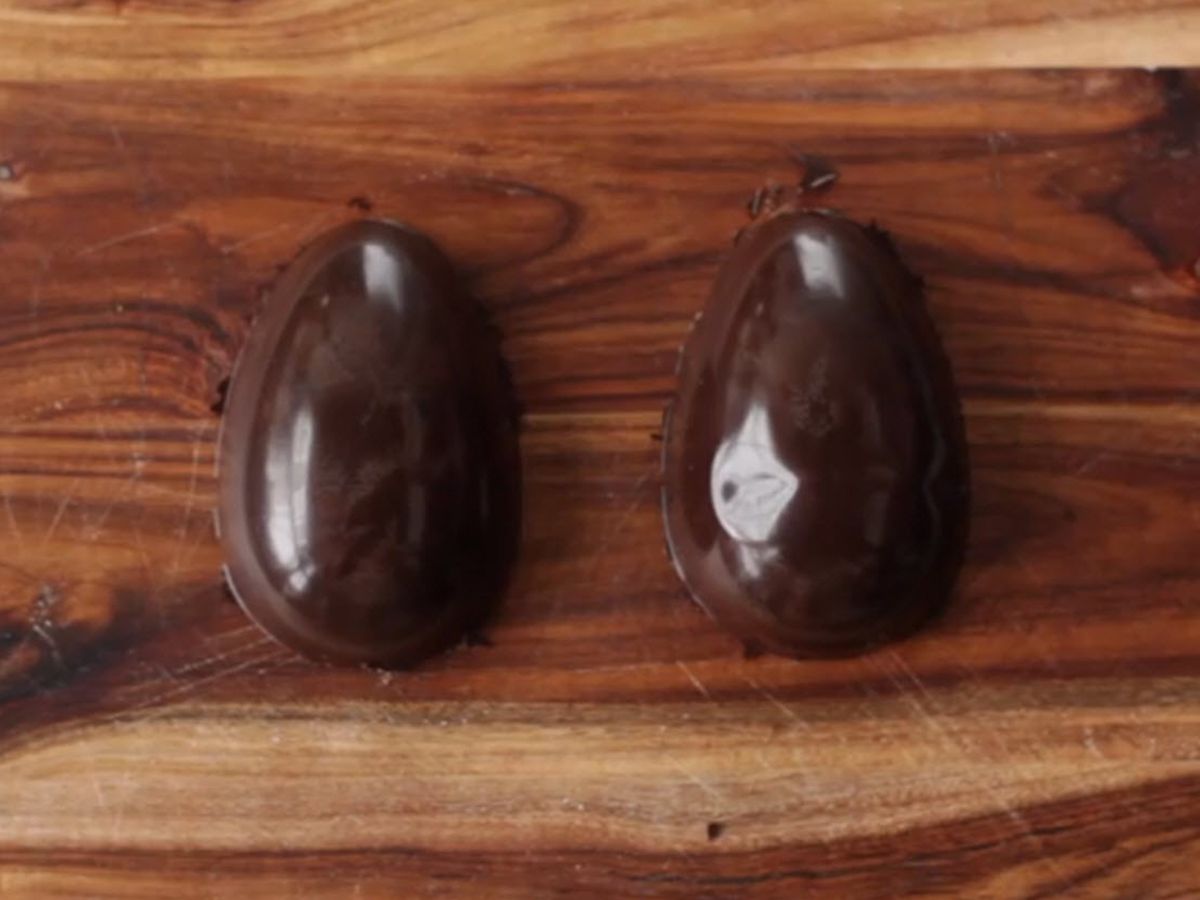 Molded Easter Chocolate Eggs